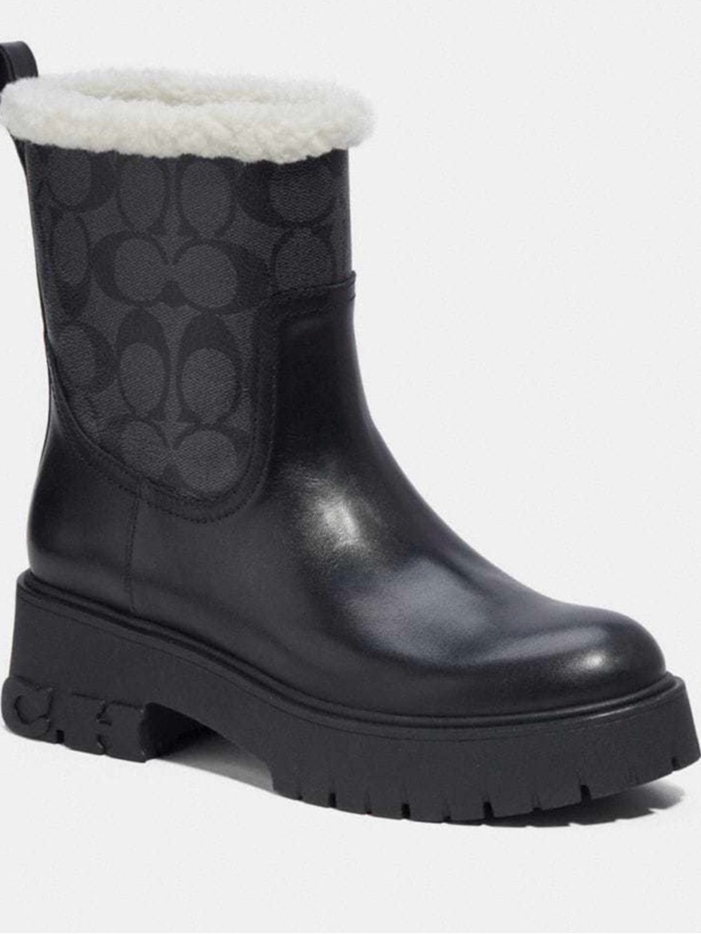 Coach Women's Raina Signature Jacquard Booties